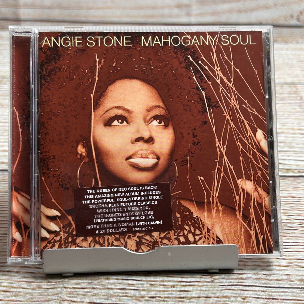 Angie Stone Mahogany Soul CD 2001 Neo Soul R&B J Records